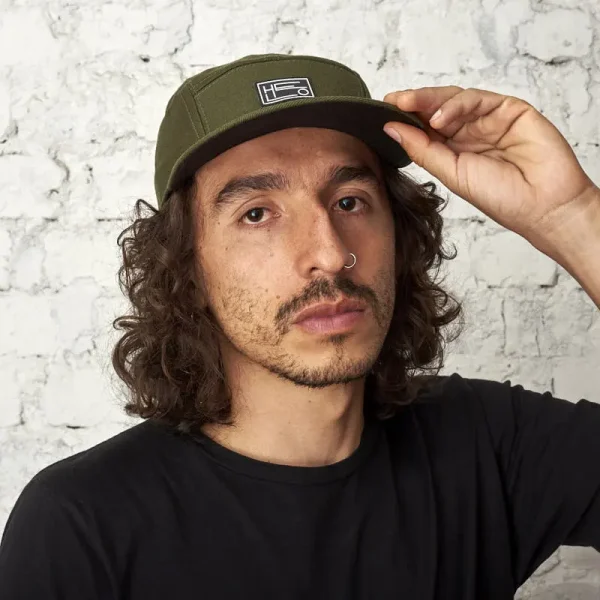 Gorra 5 paneles Verde